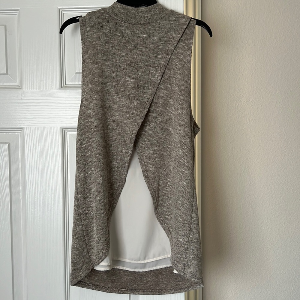 BAR III KNIT BLOUSE
